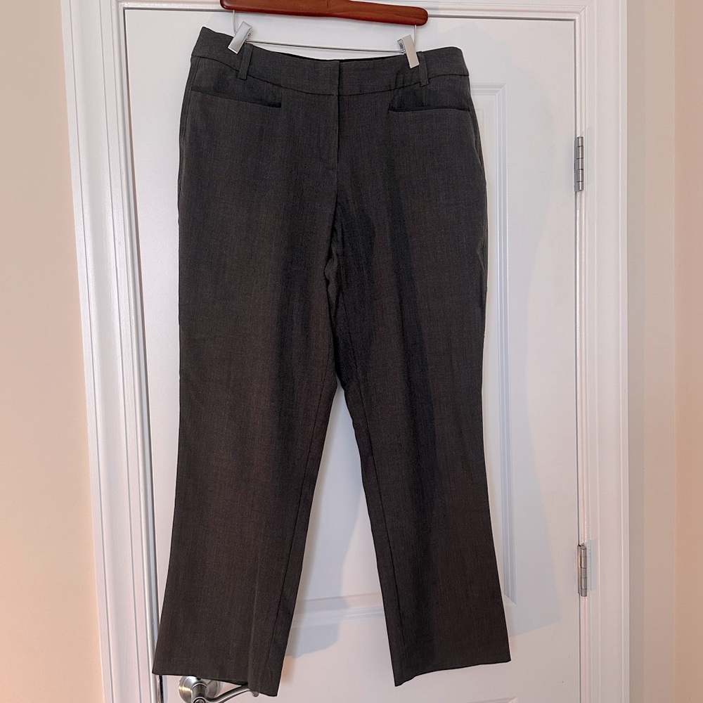 Lane Bryant gray dress pants